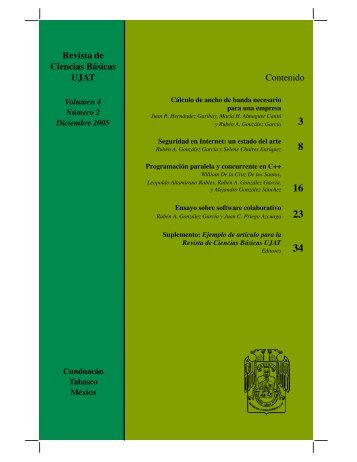 pdf 716 Kb - Publicaciones - Universidad JuÃ¡rez AutÃ³noma de ...