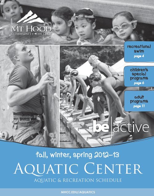 Aquatics Academic Year Schedule - PDF Format - Mt. Hood ...