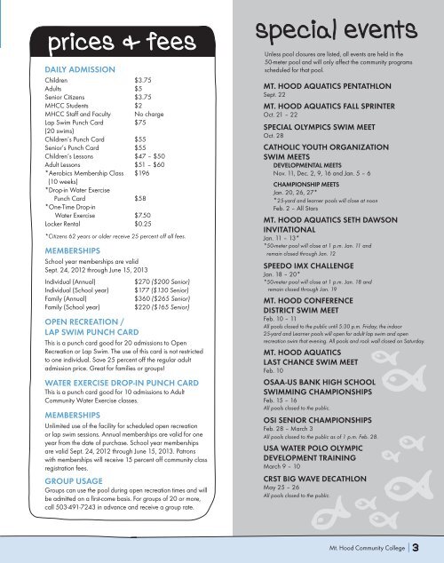 Aquatics Academic Year Schedule - PDF Format - Mt. Hood ...