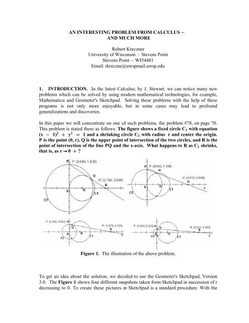 paper (pdf) - Mathematics Archives