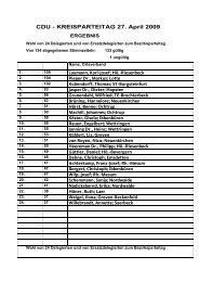 Bezirksparteitag als PDF-Dokument - CDU Kreisverband Steinfurt