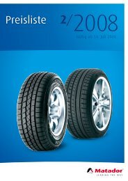Preisliste 2/2008 - Continental Reifen Deutschland GmbH