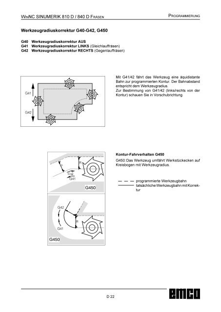 Steuerungsdokumentation FrÃ¤sen - Emco Maier GmbH