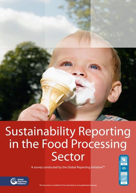 Sustainability Reporting in the Food Processing Sector - Global ...