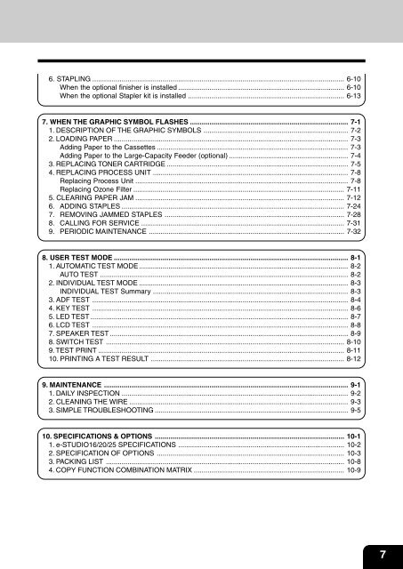 Operators Manual