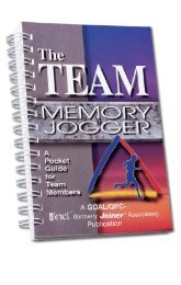 View a Sample of The Team Memory Jogger - Goal - QPC