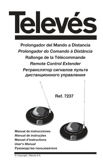 Prolongador del Mando a Distancia Prolongador do ... - Sonigate