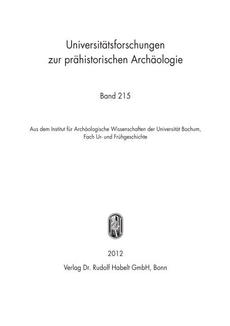 Von Hjortspring nach Nydam - Lehrstuhl für Vor- und ...