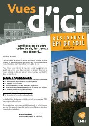 Résidentialisation de la résidence Epi de Soil