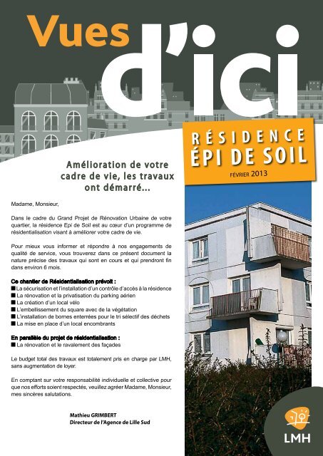 Résidentialisation de la résidence Epi de Soil