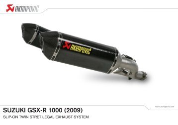 SUZUKI GSX-R 1000 (2009) - Parts World
