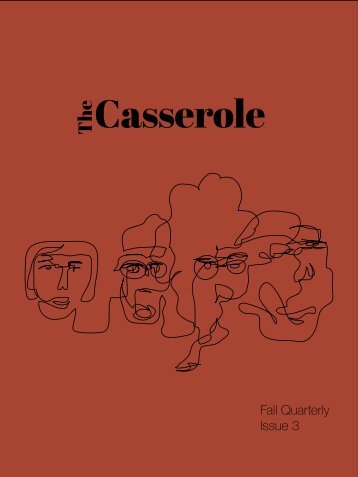 Casserole-Fall-Quarterly-Issue-III