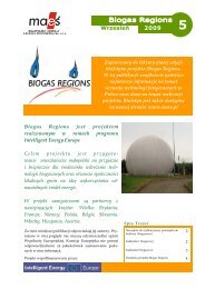 Kalkulator Biogazowy - Biogas Regions project