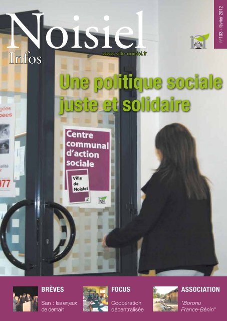 Une politique sociale juste et solidaire - Noisiel