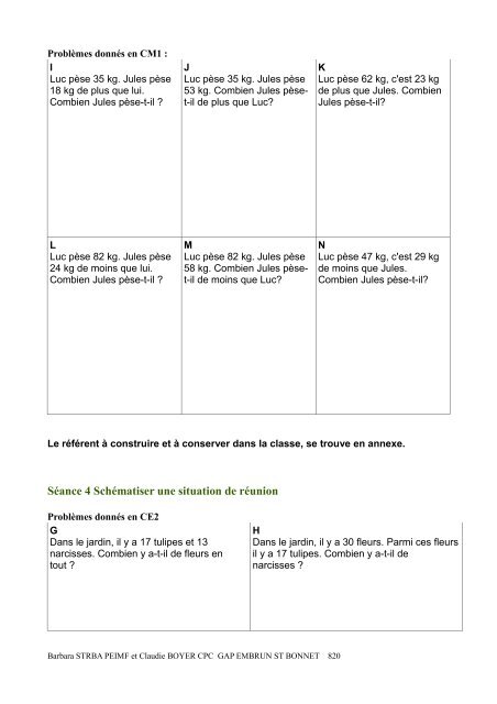 ProblÃ¨mes additifs et soustractifs au cycle 3 - Circonscription de ...