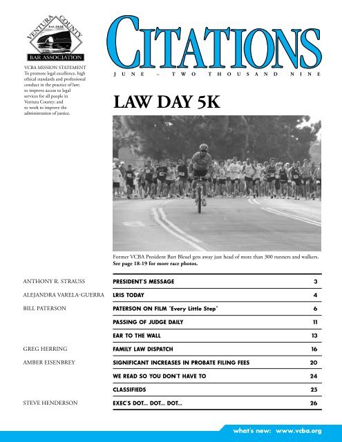 LAW DAY 5K - Ventura County Bar Association