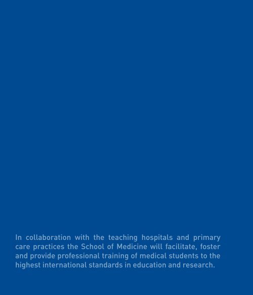 Brochure "Trinity Medicine: 1711-2011" (PDF 681kB) - School of ...