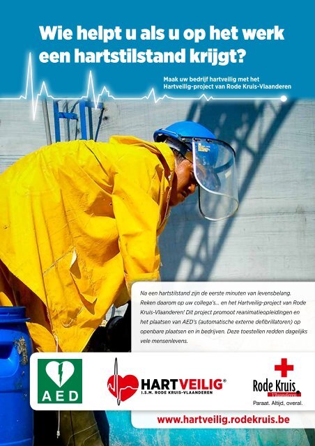 Lees de Hartveilig-gids voor bedrijven - Rode Kruis-Vlaanderen