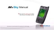 M3 Sky User Manual English.pdf (10101kb) - Warp Systems