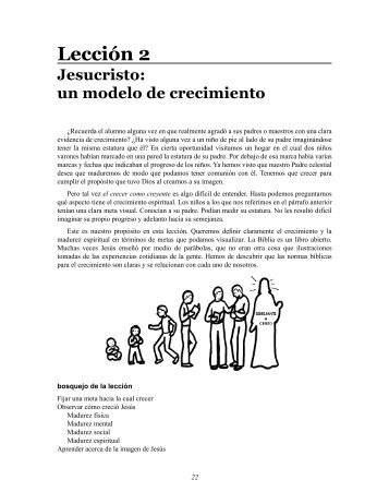 Jesucristo, un modelo de crecimiento - GlobalReach.org