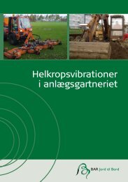 Helkropsvibrationer i anlÃƒÂ¦gsgartneriet - BAR - jord til bord.