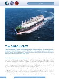 The faithful VSAT - Satellite Evolution Group