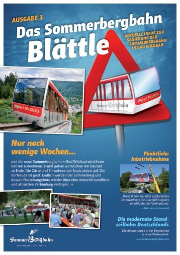 Download Das Bergbahn-Blättle Nr. 3 - Bad Wildbad