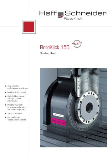 RotoKlick 150 - Haff & Schneider GmbH & Co. oHG