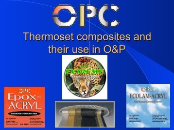 Thermoset Composites - OPC Health