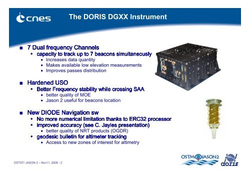 PDF slides - International DORIS Service