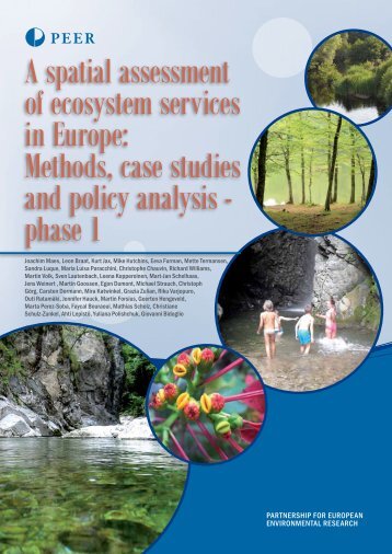 A spatial assessment of ecosystem services in Europe ... - PEER
