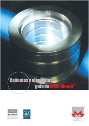 Cojinetes y elementos guía deMain-Metall®