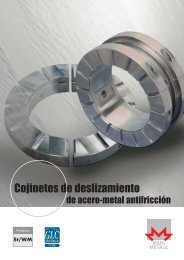 Cojinetes de deslizamiento - Main-Metall