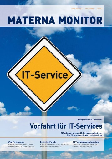 Vorfahrt für IT-Services - MATERNA GmbH