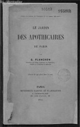 Le jardin des apothicaires de Paris