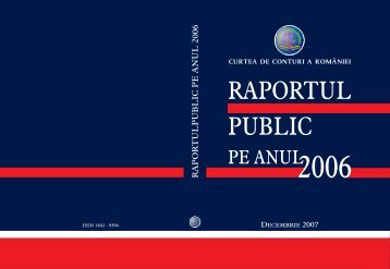 2006 Raport public - Curtea de Conturi