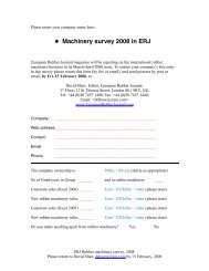 ERJ Machinery 2008.pdf - European Rubber Journal