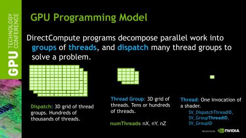 DirectCompute Optimizations and Best Practices - Nvidia