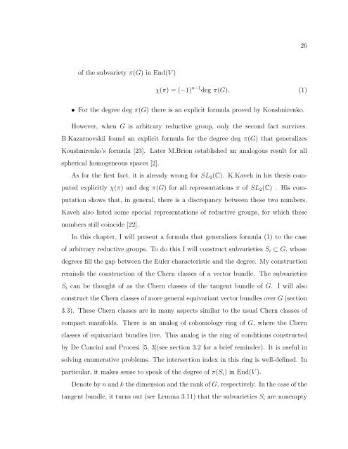 a gauss-bonnet theorem, chern classes and an adjunction formula