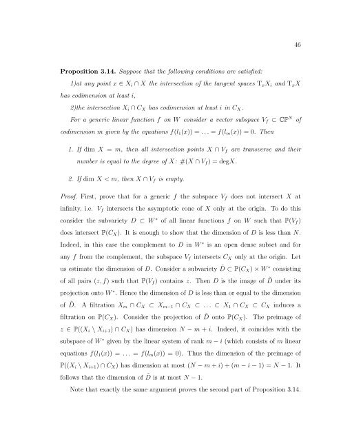 a gauss-bonnet theorem, chern classes and an adjunction formula