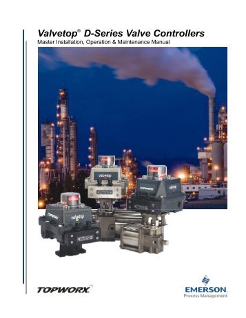 Valvetop D-Series Valve Controllers