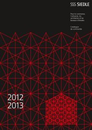 Siedle Catalogue de commande 2012-2013
