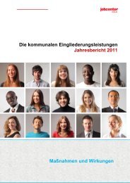 Kommunale Eingliederungsleistungen ... - Jobcenter Köln