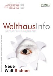 Neue Welt.Sichten - Welthaus Graz