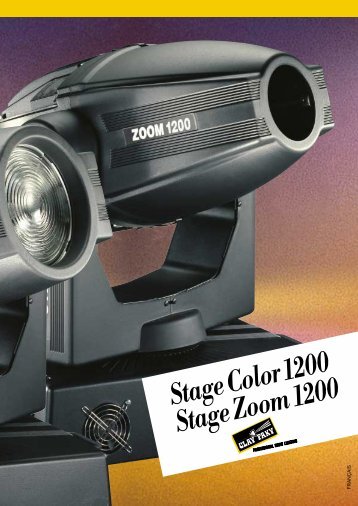 StageColor1200 StageZoom1200 - Clay Paky