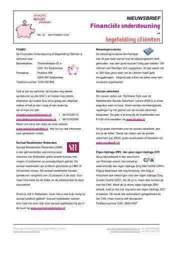 Nieuwsbrief nr. 32 FO&BC September.pdf - Pameijer Geld Telt