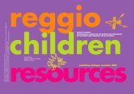 Rechild news November 2005 - Reggio Children