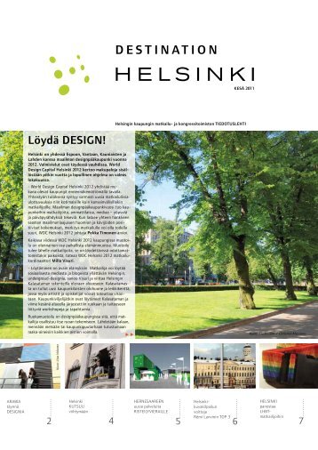 Destination Helsinki, kesä 2011, pdf-tiedosto, koko 1