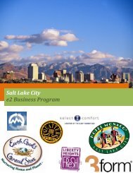 Salt Lake City e2 Business Program