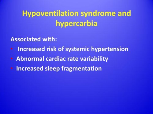 Obstructive Sleep Apnea Syndrome in Children